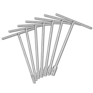 T - Handle Socket Set, Metric T Handle Wrench Set,7 Pieces(8mm-14mm),6point - Picture 1 of 7