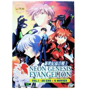 DVD Neon Genesis Evangelion Complete TV Series Vol.1-26 End+6Movies English Dub - Picture 1 of 7