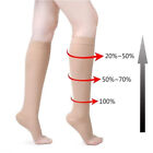 1pair Below Knee Support Stockings Varicose Vein Circulation Compression Sock_yk