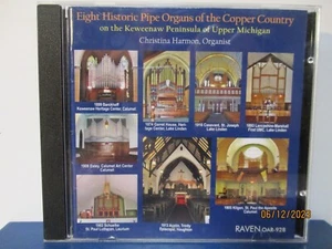 8 Historic Pipe Organs of Copper Country - Christina Harmon - CD - MINT 25-2396 - Picture 1 of 3