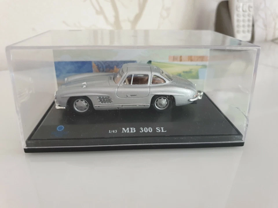 1/43 American Mint Mercedes Benz MB 300 SL Grise - Photo 1/1