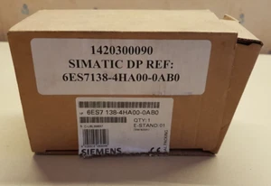 Siemens SIMATIC DP ET200S 6ES7138-4HA00-0AB0 INTERFACE MODULE ( 1PCS ) #BD7809# - Picture 1 of 9