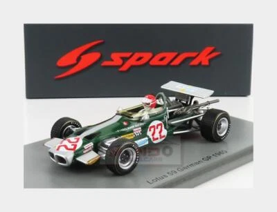 1:43 SPARK Lotus F1 59 #22 German Gp 1969 R.Stommelen Green White S7475 Model - Image 1 of 2