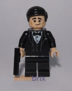 Lego James Bond 007 Sean Connery Minifigure Made of Genuine Lego Parts cus160 - Picture 1 of 1
