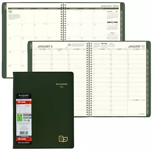 2026 At-A-Glance 70-950G-60 Weekly Monthly Recycle Appointment Book, 8-1/4 x 11" - Picture 1 of 9