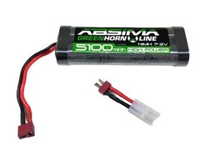 Absima Greenhorn NiMH Stick Pack 7.2V 5100 T-Plug und Tamiya Adapter AB-4100013  - Bild 1 von 1