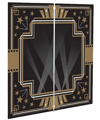 GLITZ & GLAM SCENE SETTER GATSBY ROARING 20's NEW YEARS EVE PARTY DECORATION  - Image 1 of 3