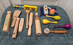 First Act Discovery, Battat, B. Toys & More Kids Musical Instrument Lot - Picture 1 of 5