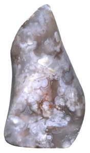 Beautiful Flower Agate Flame 3.25"/191 Grams - Picture 1 of 3