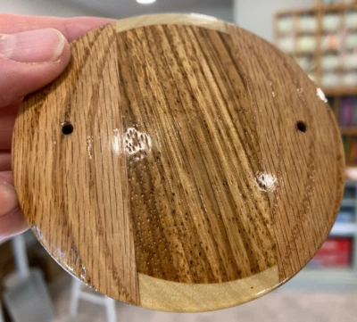 Wood Mini Handmade Artistisan (Marker 4 Discraft, Innova, Vibram) Disc Golf M223 - Image 1 of 4