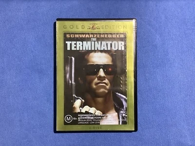 THE TERMINATOR - Gold Edition - Arnold Schwartzenegger  DVD 1984 Region 4 - Image 1 of 2