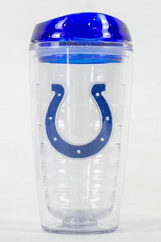 Indianapolis Colts NFL Officially Licensed 16oz Tumbler w/Lid Cover