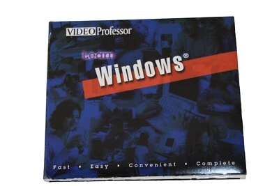 Video Professor CD Learn Windows XP Me 98 3 CD Set Vintage 93346 - Image 1 of 4