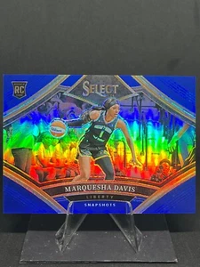 Marquesha Davis 2024 WNBA Seleccionar Instantáneas AZUL PRIZM/49 #3 NY Liberty Rookie - Imagen 1 de 2
