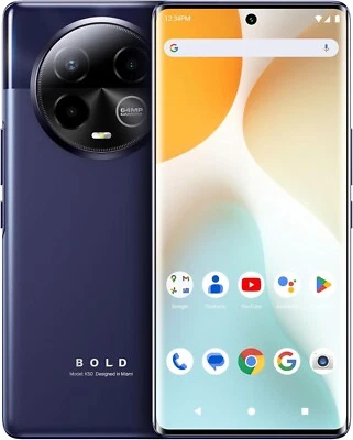 BLU Bold K50 | 5G | 6.7" 256GB GSM Unlocked | 64MP | Android Smartphone | Purple - Image 1 of 4