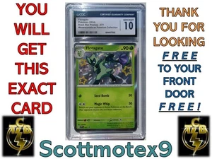 2024 Pokemon SVP EN Floragato Pap Meowscarada ex Premium Collection #077 CGC 10 - Bild 1 von 8
