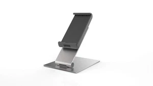 Portable Adjustable Tablet Stand for 7 to 11 Inch iPads and Tablets Silver Ch... - Picture 1 of 7