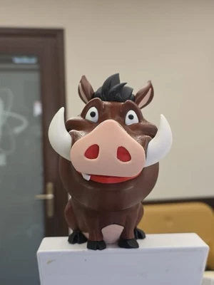 Figura de acción Pumba | El Rey León | Figura de juguete Disney Pumba regalo Foto 1 de 3