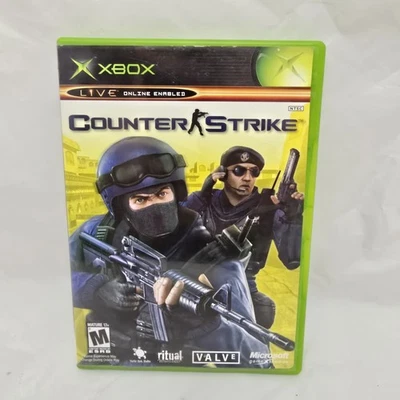 Counter Strike CS Xbox Classic Shooter Game 2003 With Manual CIB - Image 1 of 3