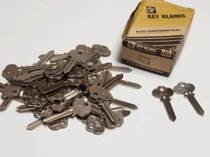 Vtg Lot of 49 ILCO Uncut Key Blanks - Sager 1047A - NOS - NEW - Picture 1 of 3