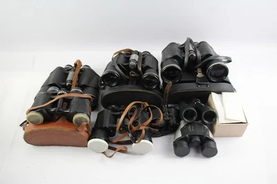 Assorted Vintage Binoculars of Various Brands and Magnifications Job Lot - Image 1 of 4
