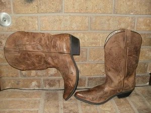 Smoky Mountain Jolene Snip Toe 6072 Western Boot Lady's 11 W Wide Brown/MSRP$160 - Picture 1 of 7