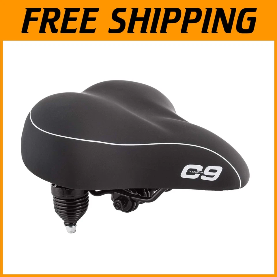 Sillín de gel Sunlite Cruiser - negro tricolor Foto 1 de 4