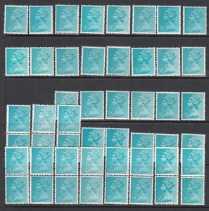 0.5p Definitivos x49 sin marcar para variantes GB MNH (145214) - Imagen 1 de 1