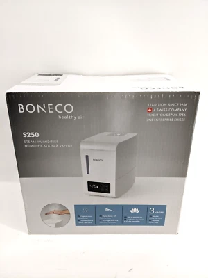 BONECO S250 Large Room Steam Humidifier with Hand Warm Mist and Digital Display - Image 1 of 4