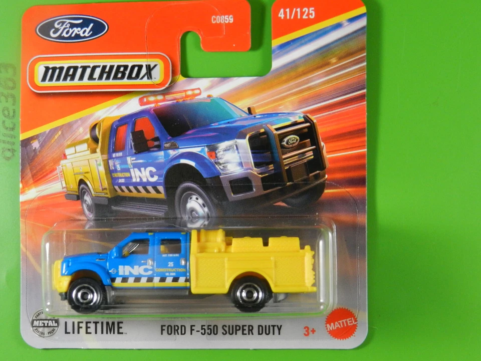 MATCHBOX 2025 - Ford F-550 Super Duty - 41 - Neuf Dans L'OVP