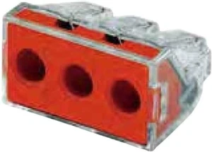 NUOVA Scatola da 50 WAGO 773-173 Connettore Push In, 3 Conduttori, 10 AWG - Foto 1 di 2