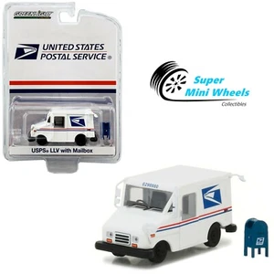 Greenlight 1:64 - USPS Long-Life Postal Delivery Vehicle (LLV) with Mailbox - Picture 1 of 2
