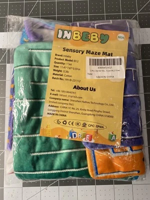 5 Inbeby Tummy Time Sensory Maze Mats Montessori Learning - Image 1 of 4