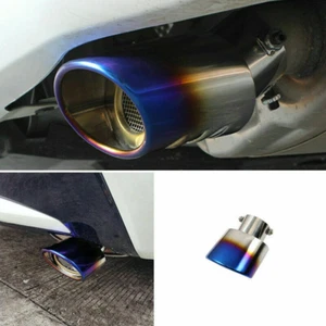 1X For Toyota Corolla Hatchback 2019-2021 Blue Rear Exhaust Muffler Tip End Pipe - Picture 1 of 5