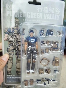 Ou Ying Studio 1/18 Planet Green Valley 3,75" Male Soldiers Actionfiguren Neu - Bild 1 von 1