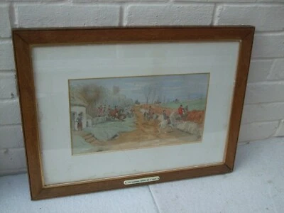 19TH CENTURY WATERCOLOUR HORSE RACING, MY HUSBAND GIVING ME A LEAD DATED, 1885 - Image 1 of 4