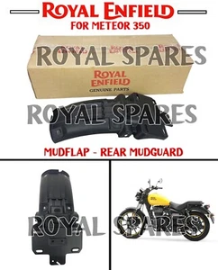 Royal Enfield "MUDFLAP - REAR MUDGUARD" For Meteor 350 - Picture 1 of 12