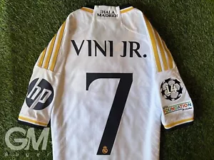 Maglia Adidas Authentic Player Jersey Real Madrid Final Champions Vinicius JR M - Foto 1 di 13