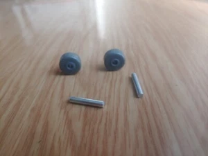 Shark Vacuum Cleaner  UV550 UV540 UV541CC0 UV500WM  Front Roller Wheels + PINS - Picture 1 of 2