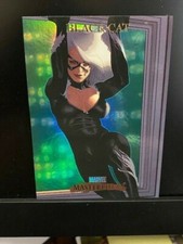 2007 Marvel Masterpieces FOIL Rainbow #09 #9 BLACK CAT😍😍😍Mint VHTF *