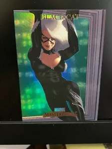 2007 Marvel Masterpieces FOIL Rainbow #09 #9 BLACK CAT๐๐๐Mint VHTF * - Picture 1 of 1