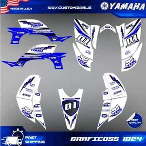 Yamaha YFZ 450 graphics kit 2003 2004 2005 2006 2007 2008 stickers decals kit - Picture 1 of 10