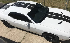 Dodge Challenger R/T SXT SE PULSE RALLY Stripes Wrap Vinyl Decals 2008-2017 2486 - Bild 1 von 1