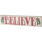 Large Box Sign - Believe