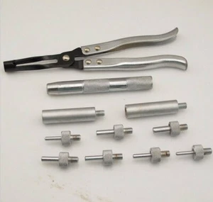 11PC Valve Stem Seal Seating Remover Tool Installer Oil Plier Car Garage Set Kit - Picture 1 of 5