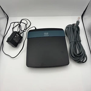 tested Cisco Linksys EA2700 Gigabit Dual-Band Wireless N600 Router With Gigabyte - Picture 1 of 10
