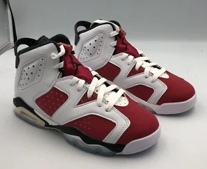 Size 3.5 (GS) - Jordan 6 Retro 2021 Mid Carmine - READ DESCRIPTION - Picture 1 of 8