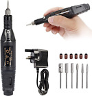 Electric Nail Drill, Professional Nails Files for Acrylic Nail Gel, Portable Kit