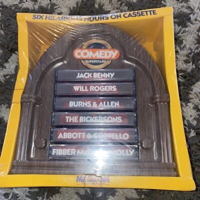Comedy Superstars Volume 1 Metacom Audio Publishing Group Cassette Tapes Radio - Image 1 of 4