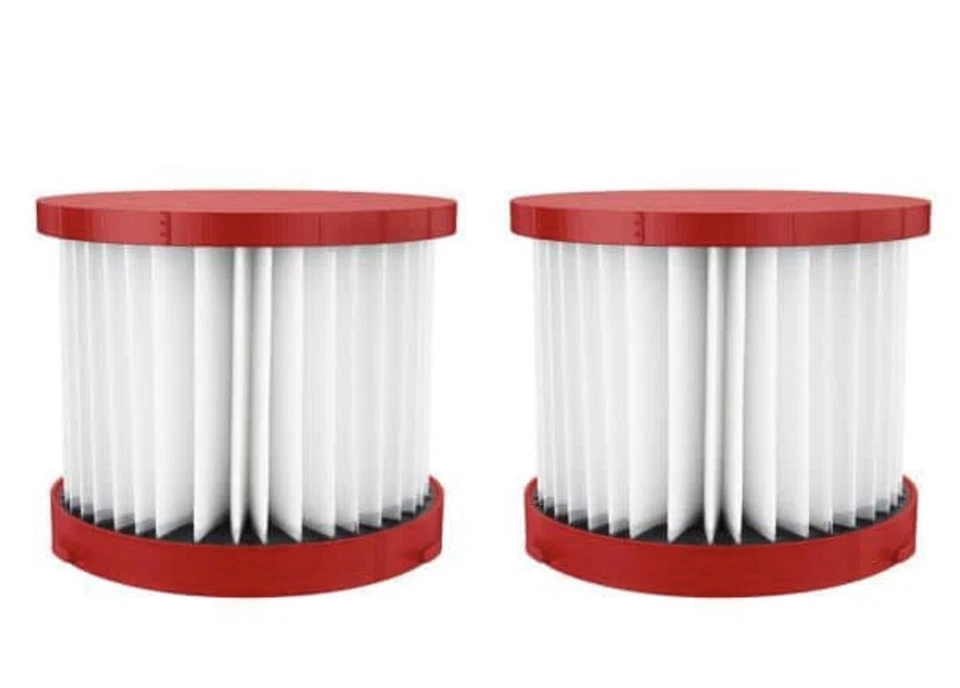 Milwaukee Wet Dry Vacuum HEPA Filter Replacement Wet Dry Application (2-Pack) - Image 1 of 1